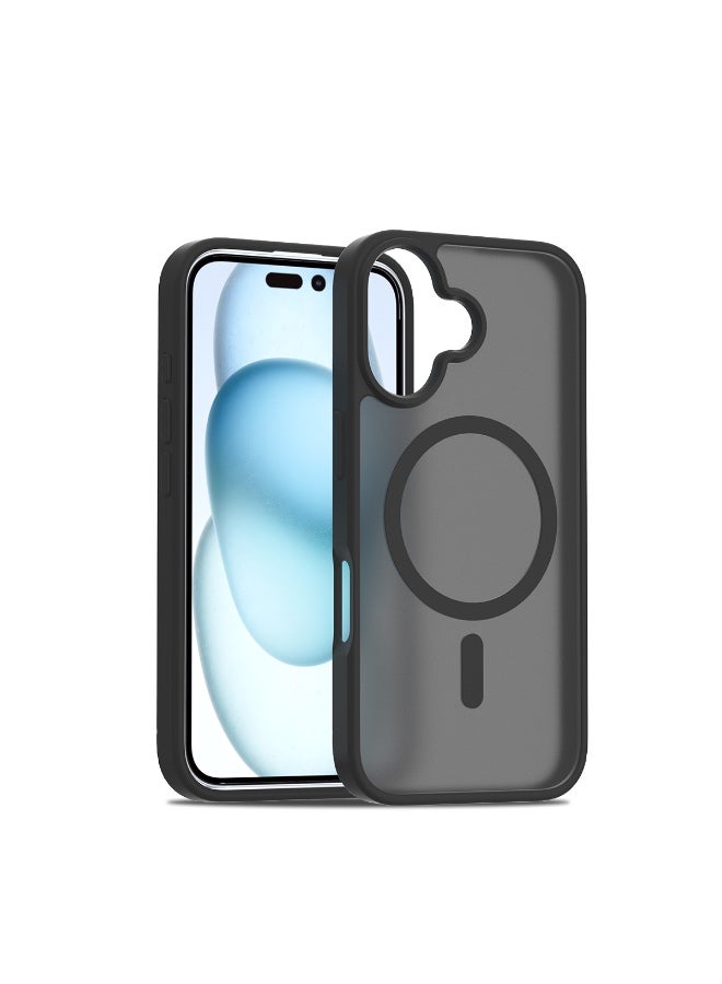 iPhone 16 Skin Feeling Case With MagSafe - Black - Image 1